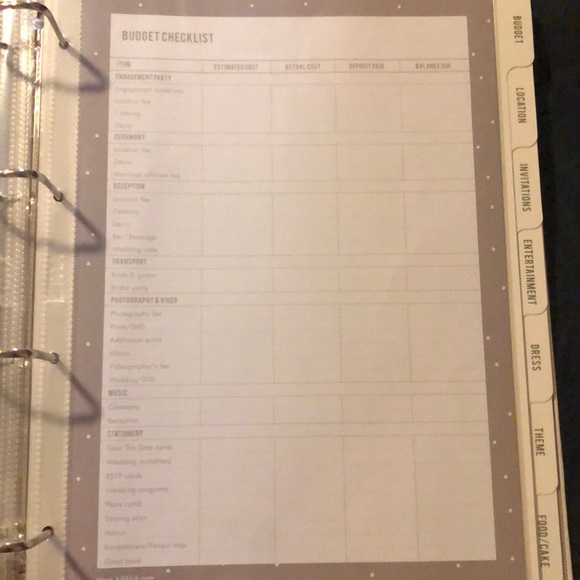 Kikki.K Wedding Organizer - Picture 6 of 8